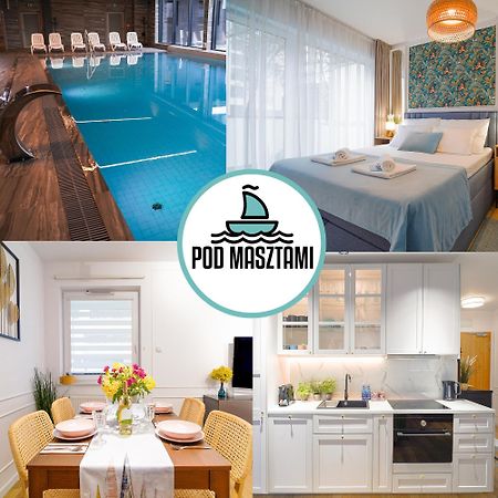 Lulu Apartments - Pod Masztami - Apartament Dwupokojowy - Basen Silownia Parking Kołobrzeg Eksteriør billede